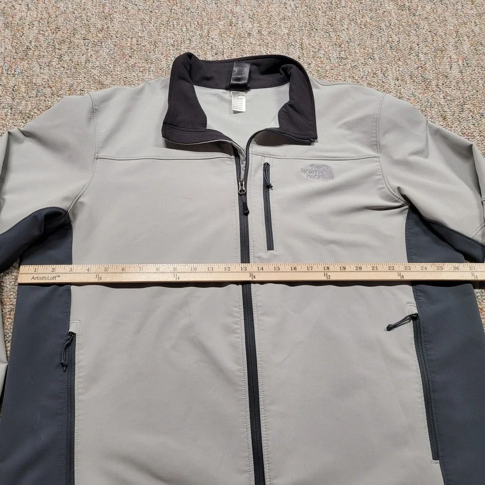 The North Face Jacket Men 2XL Grey Apex Bionic Softshell Outdoors Hiking Camping